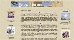 Desktop Screenshot of barn-i-islam.dk